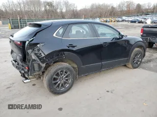 2020 Mazda CX-30 with VIN 3MVDMBBL8LM123778, listed as a Copart auction lot 45567034 with 27,452 mi miles and Salvage Title. Bid and sale history available at DreamBid. Image 3.