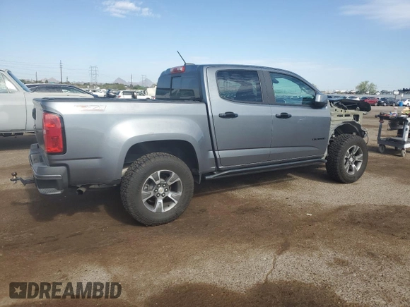 2020 Chevrolet Colorado 2WD Z71 z VIN 1GCGSDEN8L1226905, wystawiony jako Copart lot #63519215 z przebiegiem 71 209 mil mil oraz Szkoda całkowita • Salvage title. Historia ofert i sprzedaży dostępna na DreamBid. Obrazek 3.