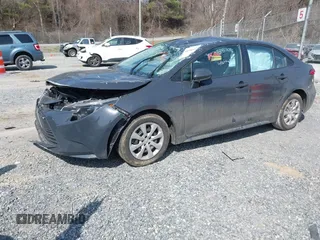 2023 Toyota Corolla LE with VIN 5YFB4MDE4PP079179, listed as a IAAI auction lot 41794330 with 60,410 mi miles. Bid and sale history available at carsss.com. Image 2.