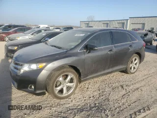 2013 Toyota Venza LE with VIN 4T3BK3BB6DU083678, listed as a Copart auction lot 48696715 with 107,962 mi miles and Salvage Title. Bid and sale history available at carsss.com. Image 1.