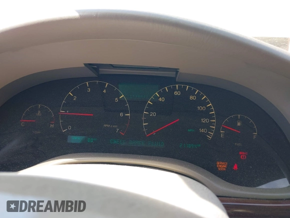 2000 Cadillac Seville Touring STS z VIN 1G6KY5495YU145937, wystawiony jako IAAI lot #42330143 z przebiegiem 217 894 mil mil oraz . Historia ofert i sprzedaży dostępna na DreamBid. Obrazek 7.