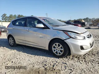 2013 Hyundai Accent GS with VIN KMHCT5AE6DU125705, listed as a Copart auction lot 68941154 with 195,930 mi miles and Clean Title. Bid and sale history available at carsss.com. Image 4.