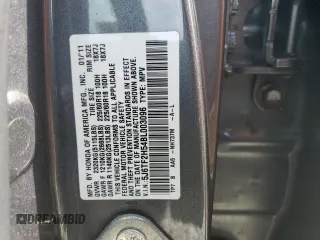 2011 Honda Accord Crosstour EX-L with VIN 5J6TF2H54BL003096, listed as a Copart auction lot 69027164 with 0 mi miles and Salvage Title. Bid and sale history available at carsss.com. Image 14.