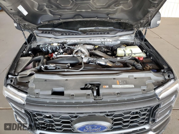 2024 Ford F-250 XL with VIN 1FT8W2BT9RED29414, listed as a Copart auction lot 58941215 with 13,881 mi miles and Salvage title. Bid and sale history available at DreamBid. Image 11.