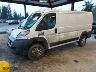 2021 Ram ProMaster Cargo Van with VIN 3C6LRVAG0ME565199, listed as a IAAI auction lot 41237512 with 239,904 mi miles. Bid and sale history available at carsss.com. Image 18.
