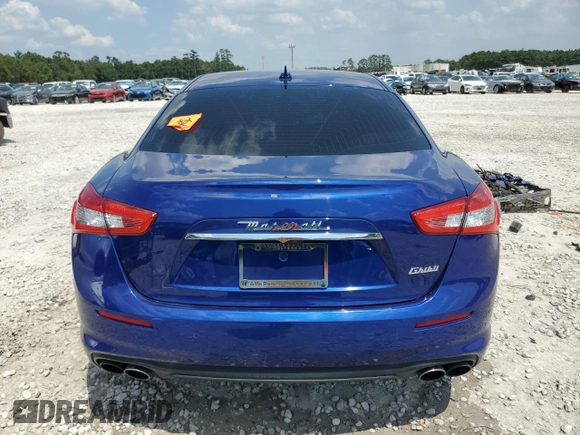 2019 Maserati Ghibli z VIN ZAM57XSA1K1334627, wystawiony jako Copart lot #66424404 z przebiegiem Nie podano mil oraz Nie do naprawy. Historia ofert i sprzedaży dostępna na DreamBid. Obrazek 6.
