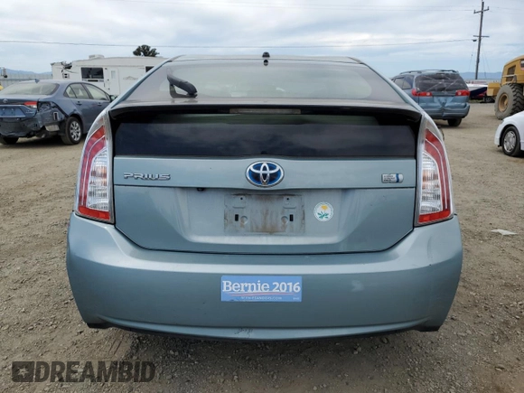 2015 Toyota Prius Four with VIN JTDKN3DU3F1950798, listed as a Copart auction lot 52785805 with 86,628 mi miles and Salvage Title. Bid and sale history available at carsss.com. Image 6.