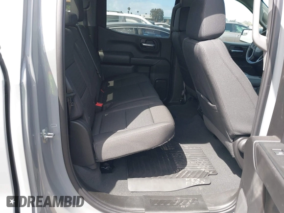 2024 Chevrolet Silverado 1500 Custom with VIN 3GCPABEK5RG299107, listed as a IAAI auction lot 41916571 with 12,629 mi miles and . Bid and sale history available at DreamBid. Image 8.