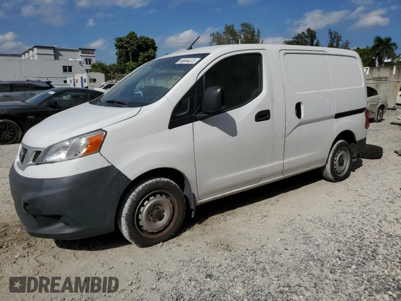 2017 Nissan NV200 SV with VIN 3N6CM0KN9HK710574, listed as a Copart auction lot 48884225 with 160,216 mi miles and Salvage title. Bid and sale history available at DreamBid. Image 1.