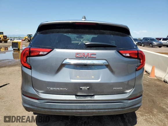 2019 GMC Terrain SLE with VIN 3GKALTEVXKL229426, listed as a Copart auction lot 61273945 with 86,956 mi miles and Salvage title. Bid and sale history available at DreamBid. Image 6.
