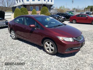 2014 Honda Civic Sedan LX with VIN 2HGFB2F56EH519464, listed as a Copart auction lot 54353265 with 0 mi miles and Clean Title. Bid and sale history available at carsss.com. Image 4.