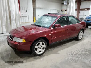 2000 Audi A4 with VIN WAUDH28D6YA057593, listed as a Copart auction lot 49228215 with 142,437 mi miles and Salvage Title. Bid and sale history available at carsss.com. Image 1.