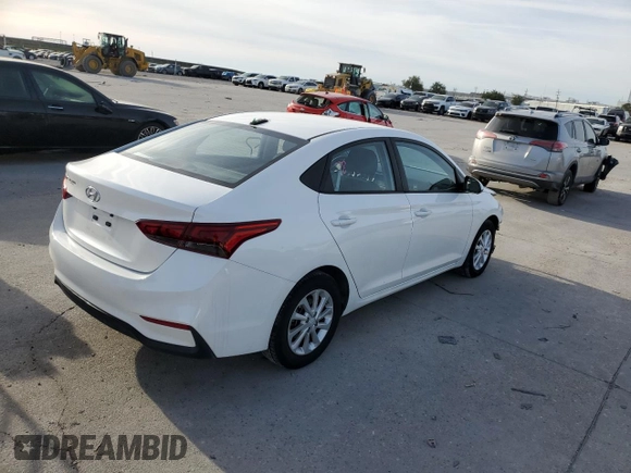 2018 Hyundai Accent SEL with VIN 3KPC24A38JE029813, listed as a Copart auction lot 79448403 with 82,354 mi miles. Bid and sale history available at carsss.com. Image 3.