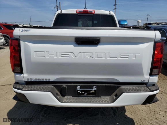 2024 Chevrolet Colorado 2WD LT with VIN 1GCGSCEC3R1311068, listed as a Copart auction lot 54395815 with 1,600 mi miles and Salvage Title. Bid and sale history available at carsss.com. Image 6.