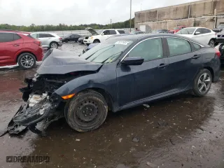 2019 Honda Civic Sedan LX with VIN 2HGFC2F63KH586864, listed as a Copart auction lot 73237954 with 65,308 mi miles and Salvage Title. Bid and sale history available at carsss.com. Image 1.