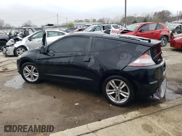 2011 Honda CR-Z with VIN JHMZF1C43BS001014, listed as a Copart auction lot 80738864 with 187,246 mi miles and Non Repairable. Bid and sale history available at carsss.com. Image 2.