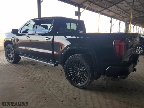 2023 GMC Sierra 1500 Denali Ultimate with VIN 1GTUUHEL9PZ273709, listed as a Copart auction lot 51457605 with 24,147 mi miles and Salvage Title. Bid and sale history available at carsss.com. Image 2.