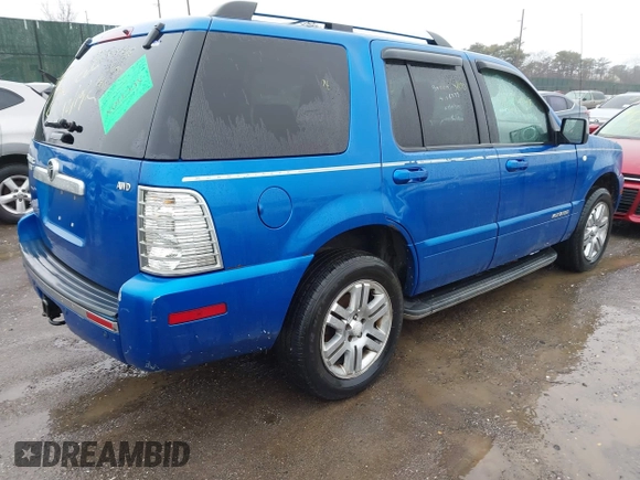 2010 Mercury Mountaineer Premier with VIN 4M2EN4JE4AUJ00325, listed as a IAAI auction lot 41604775 with 999,999 mi miles. Bid and sale history available at carsss.com. Image 4.