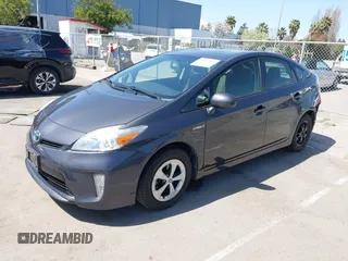 2012 Toyota Prius One with VIN JTDKN3DU8C1558122, listed as a IAAI auction lot 41951021 with 142,639 mi miles. Bid and sale history available at carsss.com. Image 18.