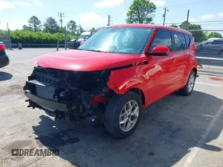 2025 Kia Soul LX with VIN KNDJ23AU3S7243779, listed as a IAAI auction lot 41990740 with 6,483 mi miles and . Bid and sale history available at DreamBid. Image 18.