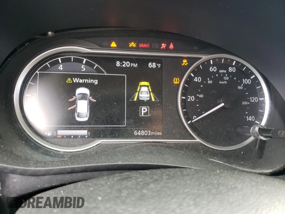 2021 Nissan Versa SV z VIN 3N1CN8EV1ML864794, wystawiony jako Copart lot #56690095 z przebiegiem 64 803 mil mil oraz Szkoda całkowita • Salvage title. Historia ofert i sprzedaży dostępna na DreamBid. Obrazek 9.