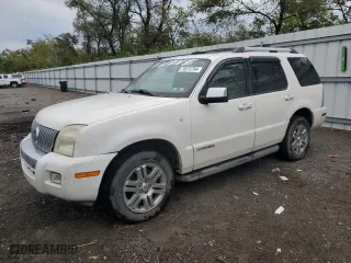 2010 Mercury Mountaineer Premier with VIN 4M2EN4JE6AUJ01346, listed as a Copart auction lot 70575794 with 166,024 mi miles and Salvage Title. Bid and sale history available at carsss.com. Image 1.