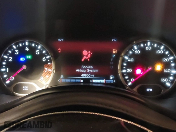 2021 Jeep Renegade Latitude with VIN ZACNJCBB0MPM36606, listed as a IAAI auction lot 41451043 with 49,900 mi miles and . Bid and sale history available at DreamBid. Image 7.