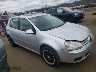 2008 Volkswagen Rabbit S with VIN WVWDB71K98W334265, listed as a Copart auction lot 53067415 with 137,898 mi miles and Salvage Title. Bid and sale history available at carsss.com. Image 4.