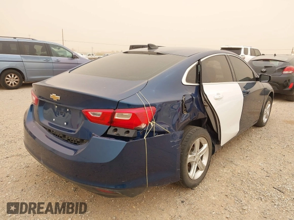 2019 Chevrolet Malibu LS with VIN 1G1ZB5ST5KF127289, listed as a IAAI auction lot 42080870 with 57,167 mi miles and . Bid and sale history available at DreamBid. Image 4.