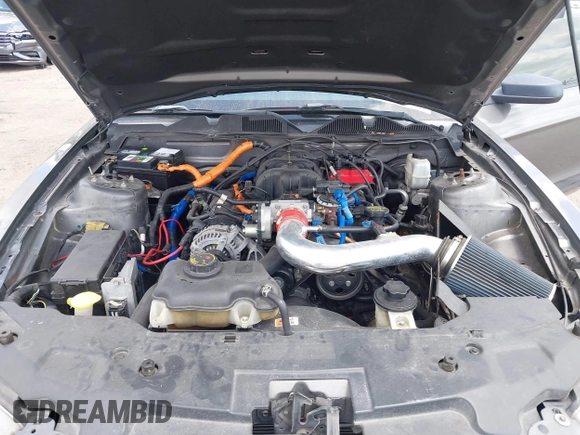 2010 Ford Mustang V6 with VIN 1ZVBP8EN1A5178265, listed as a IAAI auction lot 42107186 with 143,556 mi miles. Bid and sale history available at carsss.com. Image 10.