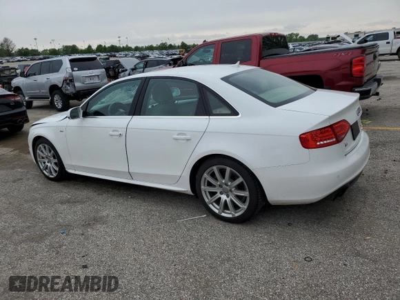 2012 Audi A4 Premium Plus z VIN WAUFFAFLXCN011690, wystawiony jako Copart lot #55560135 z przebiegiem 107 681 mil mil oraz Szkoda całkowita • Salvage title. Historia ofert i sprzedaży dostępna na DreamBid. Obrazek 2.