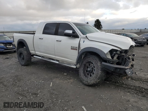 2013 Ram 2500 Laramie with VIN 3C6UR5NL6DG592293, listed as a Copart auction lot 82389574 with 189,313 mi miles and Salvage title. Bid and sale history available at DreamBid. Image 4.