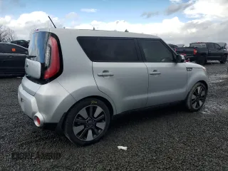 2015 Kia Soul + with VIN KNDJX3A59F7770337, listed as a Copart auction lot 46290595 with 62,434 mi miles and Salvage Title. Bid and sale history available at DreamBid. Image 3.