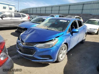 2018 Chevrolet Cruze LT with VIN 1G1BE5SM2J7244791, listed as a Copart auction lot 47471205 with 119,618 mi miles and Salvage Title. Bid and sale history available at carsss.com. Image 1.