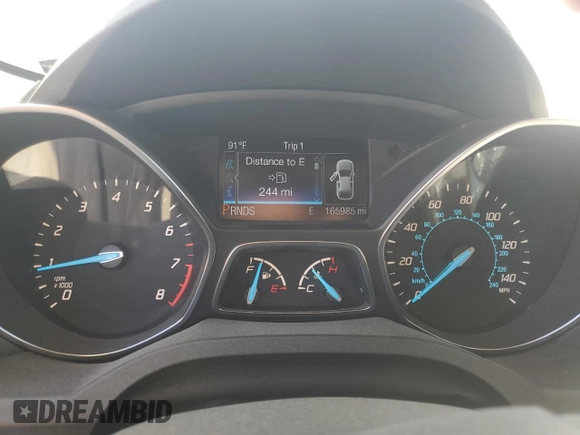 2013 Ford Escape SEL z VIN 1FMCU9H94DUC68911, wystawiony jako Copart lot #61671155 z przebiegiem 165 985 mil mil oraz Szkoda całkowita • Salvage title. Historia ofert i sprzedaży dostępna na DreamBid. Obrazek 9.