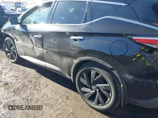 2017 Nissan Murano S with VIN 5N1AZ2MH1HN139408, listed as a IAAI auction lot 41298184 with 107,439 mi miles and . Bid and sale history available at DreamBid. Image 6.