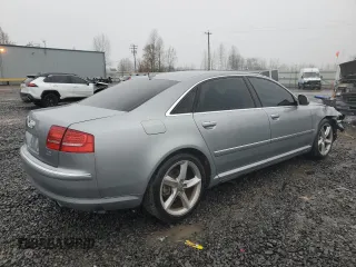 2008 Audi A8 L 4.2L with VIN WAUMV94E38N012703, listed as a Copart auction lot 86854604 with 132,363 mi miles and Salvage Title. Bid and sale history available at carsss.com. Image 3.