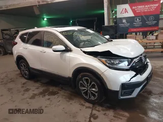 2020 Honda CR-V EX with VIN 5J6RW1H54LL012869, listed as a IAAI auction lot 42252444 with 78,618 mi miles and . Bid and sale history available at DreamBid. Image 1.
