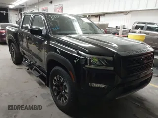 2022 Nissan Frontier SV with VIN 1N6ED1EJ5NN627303, listed as a IAAI auction lot 41665799 with 59,462 mi miles. Bid and sale history available at carsss.com. Image 1.