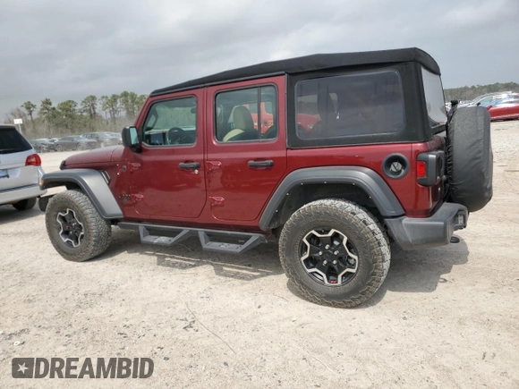 2022 Jeep Wrangler Unlimited Sport with VIN 1C4HJXDG0NW100216, listed as a Copart auction lot 47610405 with 18,324 mi miles and Clean Title. Bid and sale history available at DreamBid. Image 2.