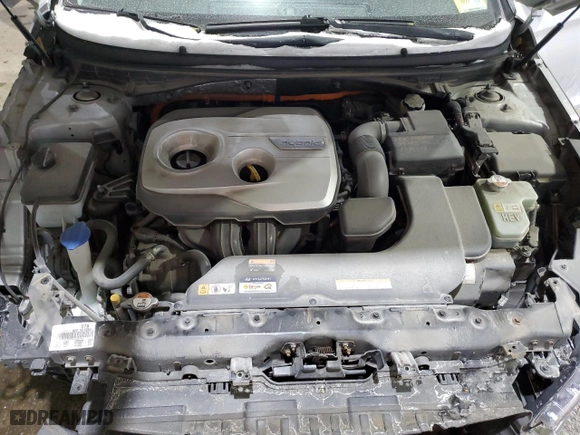 2016 Hyundai Sonata Hybrid SE with VIN KMHE24L17GA015560, listed as a Copart auction lot 42124265 with NaN miles and Salvage Title. Bid and sale history available at carsss.com. Image 11.