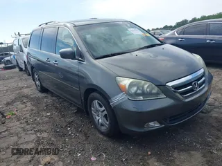 2007 Honda Odyssey EX-L с VIN 5FNRL38667B407518, выставлен на аукционе IAAI как лот 42279396 с пробегом 255 436 миль миль и . История ставок и продаж доступна на DreamBid. Изображение 1.