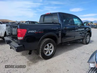 2011 Nissan Titan Pro-4X with VIN 1N6BA0EC3BN322837, listed as a Copart auction lot 60617675 with 196,657 mi miles and Salvage title. Bid and sale history available at DreamBid. Image 3.