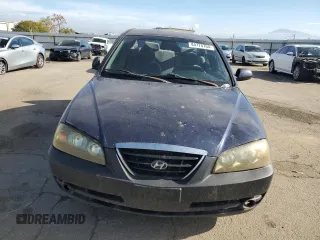 2004 Hyundai Elantra GLS z VIN KMHDN46D94U898709, wystawiony jako Copart lot #84770704 z przebiegiem 216 785 mil mil oraz Szkoda całkowita • Salvage title. Historia ofert i sprzedaży dostępna na DreamBid. Obrazek 5.