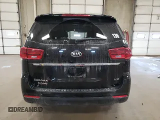 2021 Kia Sedona LX with VIN KNDMB5C14M6671008, listed as a Copart auction lot 53820675 with 78,073 mi miles and Salvage Title. Bid and sale history available at carsss.com. Image 6.