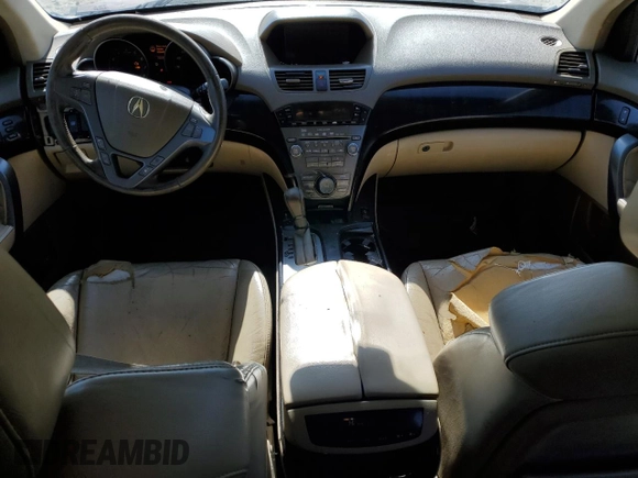 2007 Acura MDX Tech Pkg with VIN 2HNYD28367H526666, listed as a Copart auction lot 45125285 with 208,405 mi miles and Salvage Title. Bid and sale history available at carsss.com. Image 8.