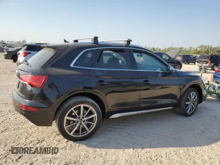 2021 Audi SQ5 Premium Plus with VIN WA1B4AFY7M2035672, listed as a Copart auction lot 74960434 with 25,217 mi miles and Salvage Title. Bid and sale history available at DreamBid. Image 3.