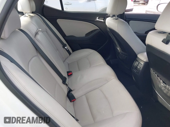 2013 Kia Optima SX with VIN 5XXGR4A62DG233168, listed as a IAAI auction lot 41820220 with 153,526 mi miles. Bid and sale history available at carsss.com. Image 8.
