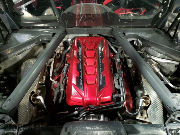 2021 Chevrolet Corvette 3LT with VIN 1G1YC2D4XM5112969, listed as a Copart auction lot 86412854 with 10,999 mi miles and Salvage Title. Bid and sale history available at carsss.com. Image 10.