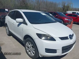 2007 Mazda CX-7 Grand Touring with VIN JM3ER293370154238, listed as a IAAI auction lot 41826601 with 196,563 mi miles. Bid and sale history available at carsss.com. Image 1.
